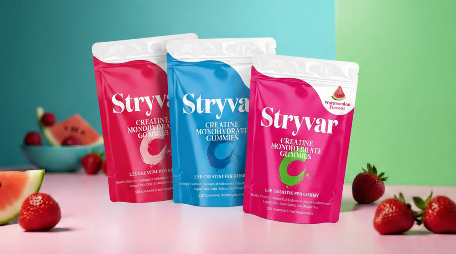 Stryvar gummies hero visual